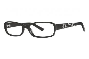 Nicole Miller Houston Eyeglass Frames - Frame Black, Size 52/15mm